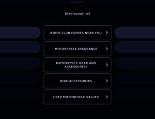 bikerscout.net screenshot