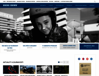bikerscrown.cz screenshot
