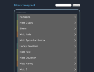bikersromagna.it screenshot