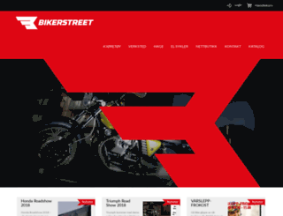 bikerstreet.no screenshot