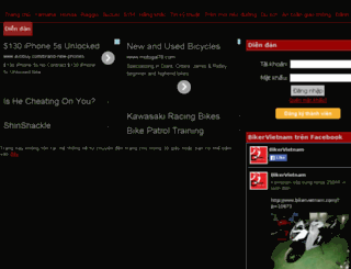 bikervietnam.com.vn screenshot