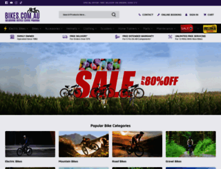 bikes.com.au screenshot