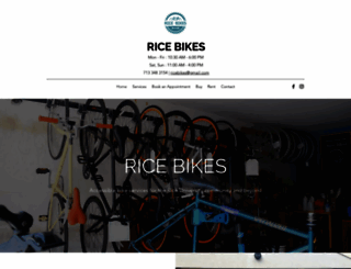 bikes.rice.edu screenshot