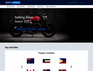 bikes4sale.com screenshot