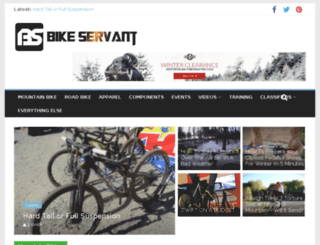 bikeservant.com screenshot