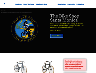 bikeshopsantamonica.com screenshot