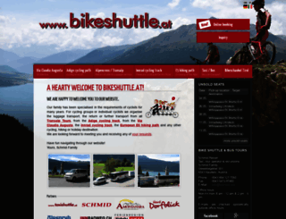 bikeshuttle.at screenshot