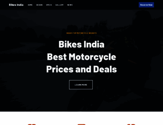 bikesindia.com screenshot