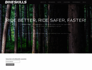 bikeskills.com screenshot