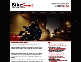 bikesmartmotorcycletraining.com screenshot