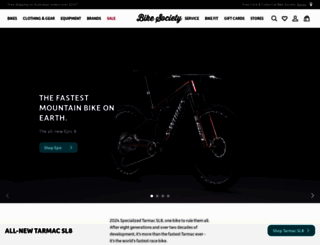 bikesociety.com.au screenshot