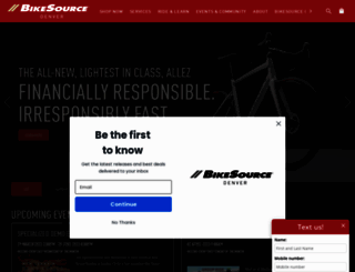 bikesourcedenver.com screenshot