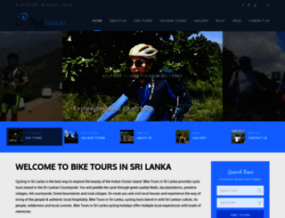 biketoursinsrilanka.com screenshot