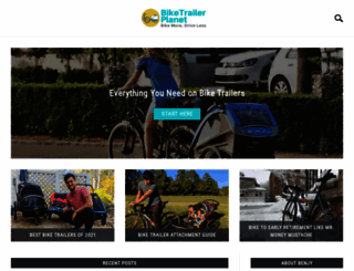 biketrailerplanet.com screenshot