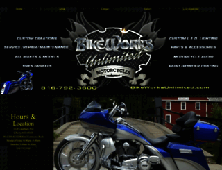 bikeworksunlimited.com screenshot