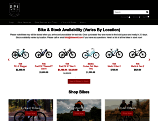 bikeworld.com screenshot