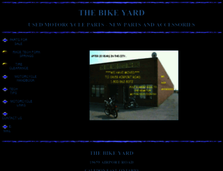 bikeyard.com screenshot