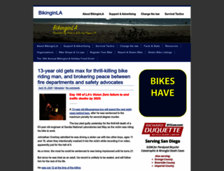 bikinginla.com screenshot