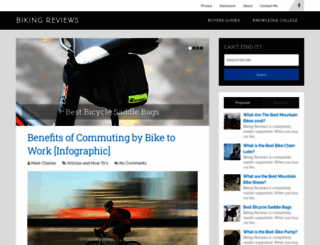 bikingreviews.com screenshot