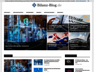 bilanz-blog.de screenshot