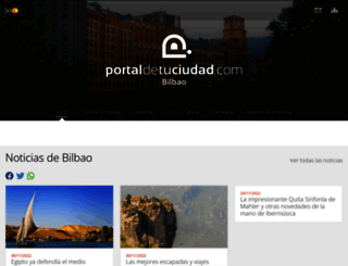 bilbao.portaldetuciudad.com screenshot
