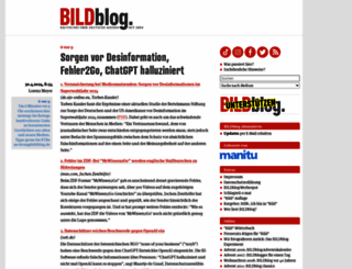 bildblog.de screenshot