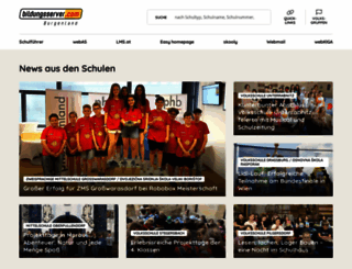 bildungsserver.com screenshot