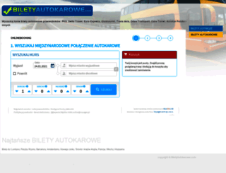 bilety-autokarowe.com screenshot