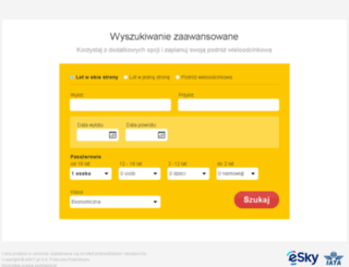 bilety-lotnicze.e-podroznik.pl screenshot