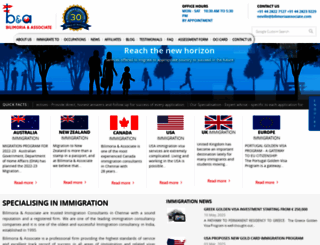 bilimoriaassociate.com screenshot