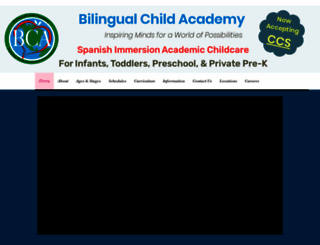 bilingualchildacademy.com screenshot