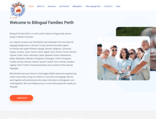 bilingualfamilies.net screenshot