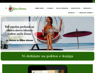 biljnaishrana.com screenshot