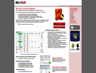 bill-plus.com screenshot