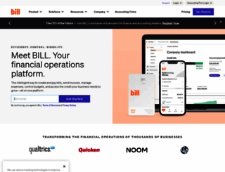 bill.com screenshot