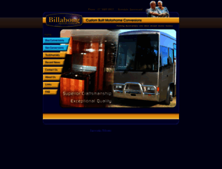 billabongmotorhomes.com.au screenshot