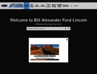 billalexanderford.com screenshot