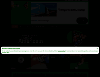billard-americain.net screenshot