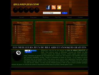 billard-jeu.com screenshot