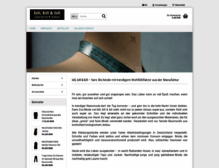 billbillundbill.de screenshot
