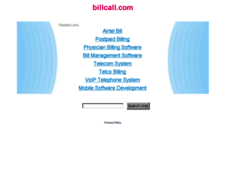 billcall.com screenshot