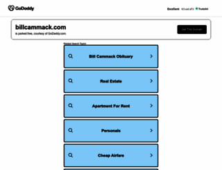 billcammack.com screenshot