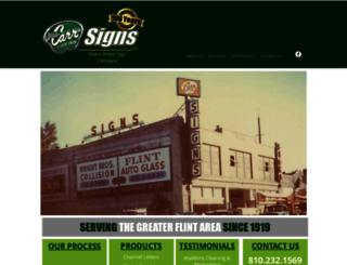 billcarrsigns.com screenshot