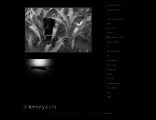 billemory.com screenshot