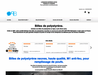 billepolystyrene.fr screenshot