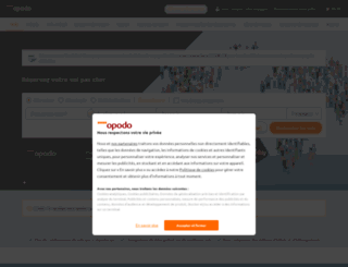 billetavion.opodo.fr screenshot