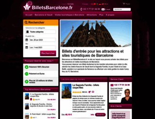 billetsbarcelone.fr screenshot