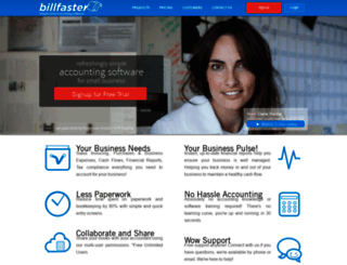 billfaster.com screenshot