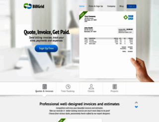 billgrid.com screenshot