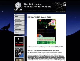 billhicks.org screenshot